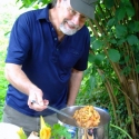 Howard cooks