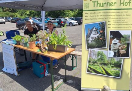 Biogarten beim Markt der Möglichkeiten