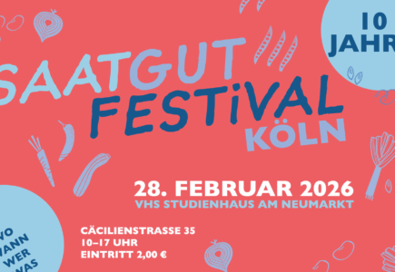 Save the date: Saatgutfestival 28.02.2026